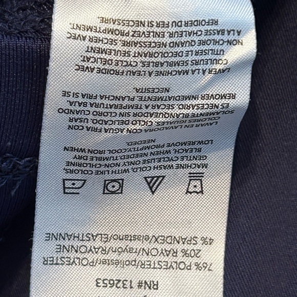 WonderWink Women’s Cargo Scrub Pants in Navy Blue - Picture 11 of 11